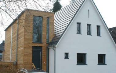 Erweiterung eines Siedlungshauses in Hamburg